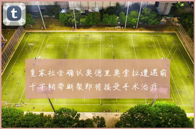 皇家社会确认奥德里奥索拉遭遇前十字韧带断裂即将接受手术治疗